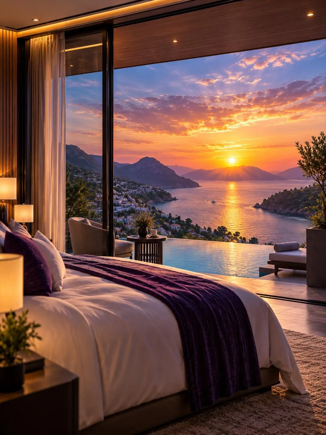 Traveller enjoying an extraordinary destination